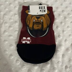 NWT 🟣MISSISSIPPI State Bulldog Game Day Ready Socks! (NWT)